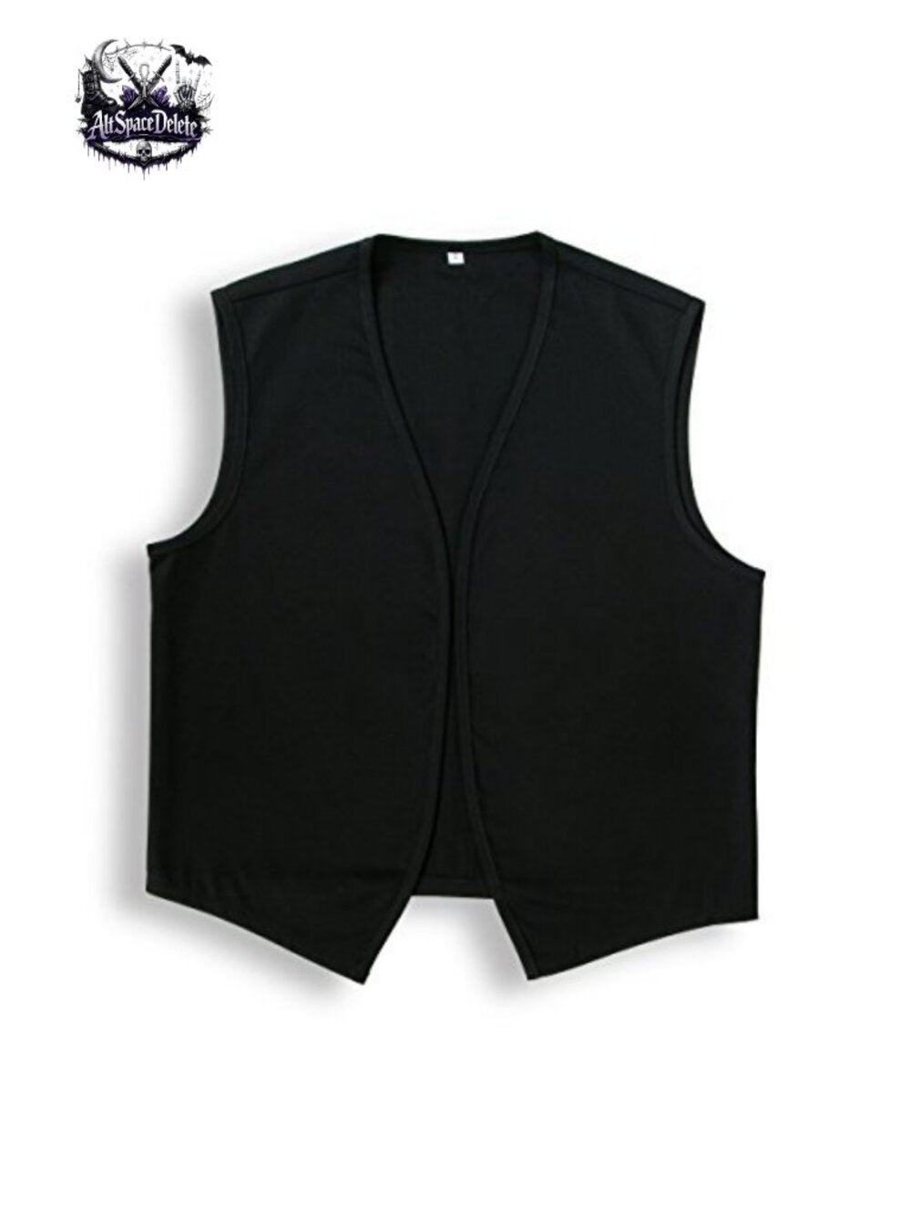 Unisex Button Uniform Vest Halloween Costume No Pocket